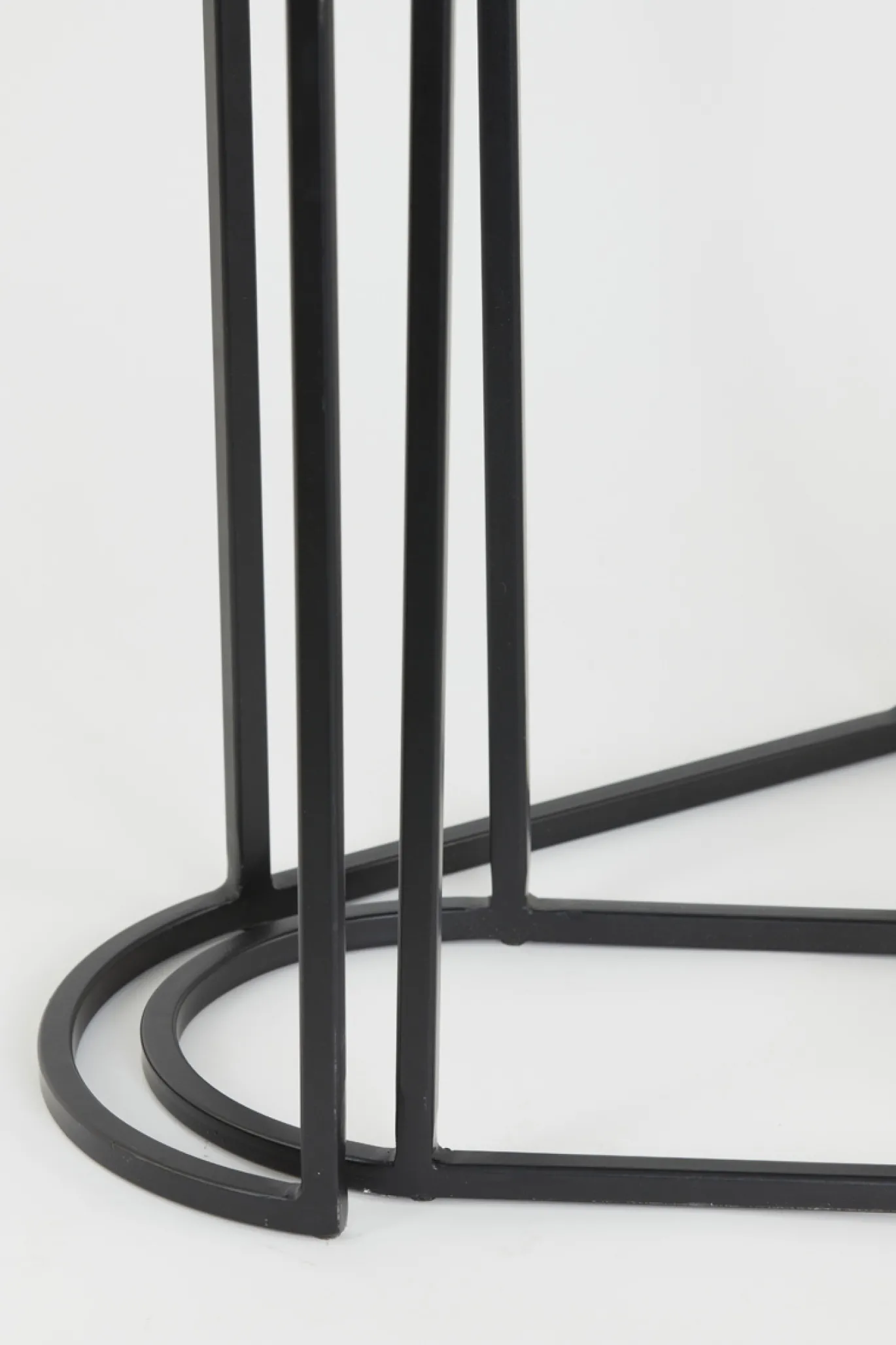 Light & Living Bijzettafel Set van 2 Bocov Antiek Lood 53x26cm