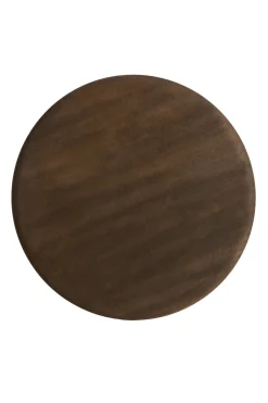 Light & Living Bijzettafel Veglio Mat Walnoot Ø35cm
