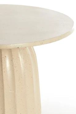 Light & Living Bijzettafel Veglia Zand Ø60cm