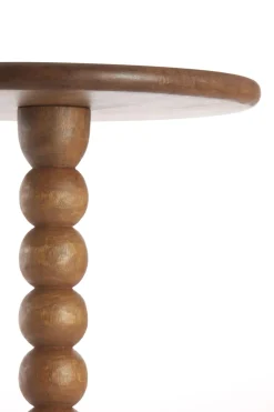 Light & Living Bijzettafel Veglio Olie Bruin Ø35cm