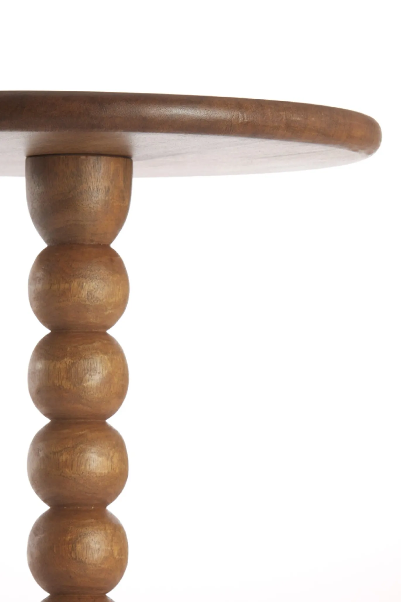 Light & Living Bijzettafel Veglio Olie Bruin Ø35cm