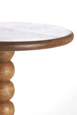 Light & Living Bijzettafel Veglio Olie Bruin Ø35cm