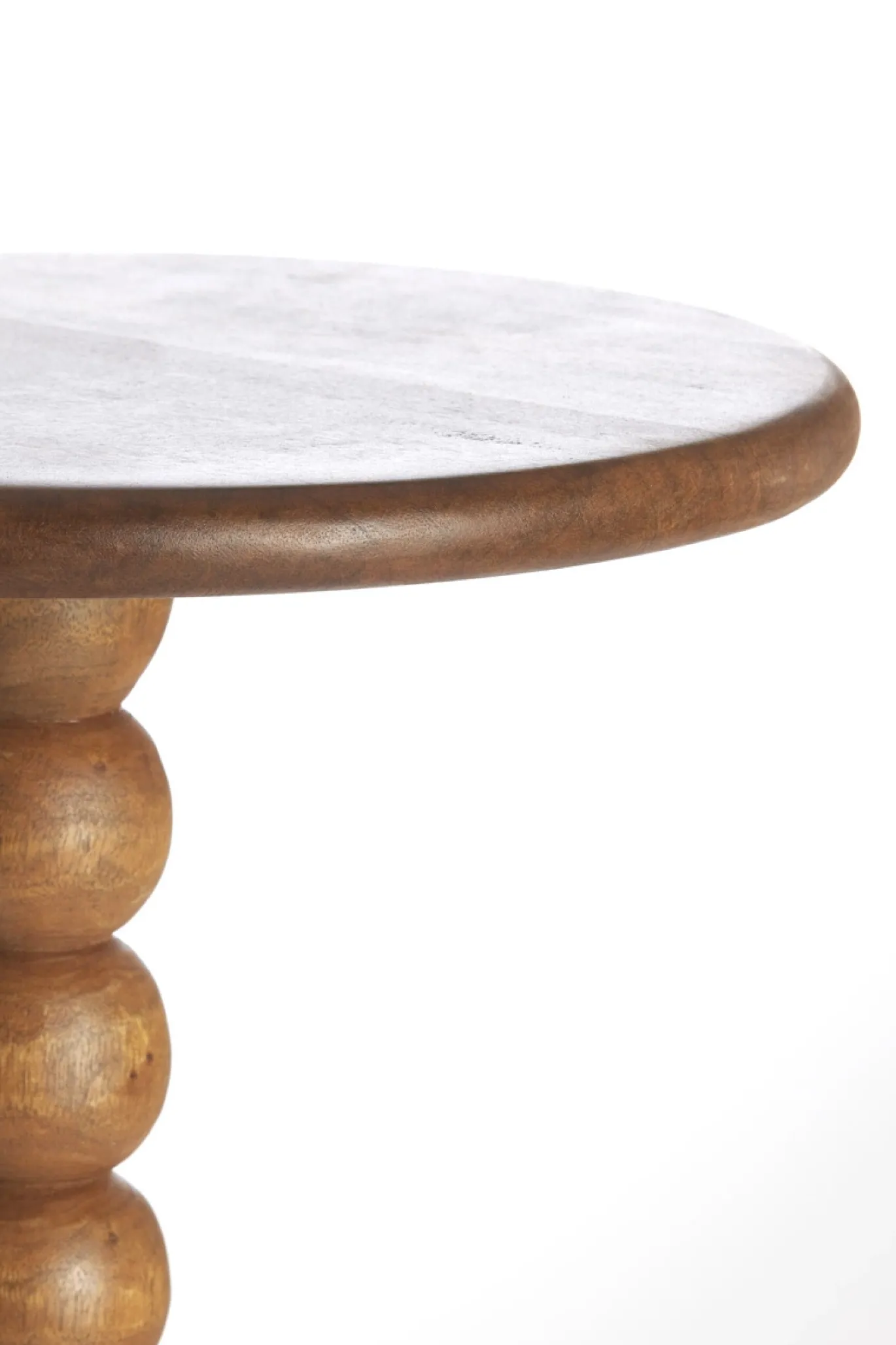 Light & Living Bijzettafel Veglio Olie Bruin Ø35cm