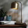 Light & Living Bureaulamp Aleso IJzer Antiek Brons
