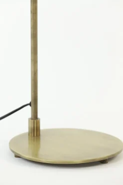 Light & Living Bureaulamp Aleso IJzer Antiek Brons
