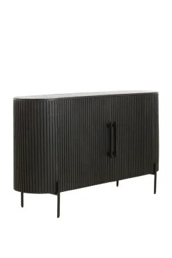 Light & Living Dressoir Dumosi Zwart 140cm