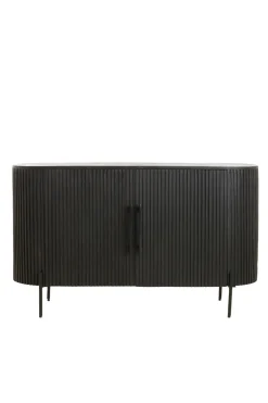 Light & Living Dressoir Dumosi Zwart 140cm