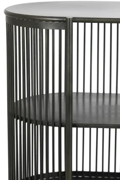 Light & Living Dressoir Open Yinthe Zwart 149cm