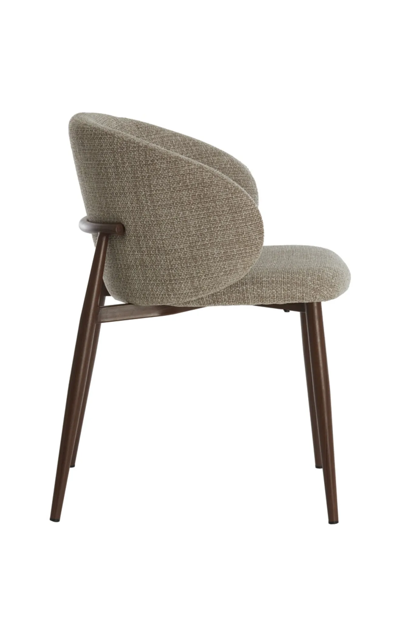 Light & Living Eetkamerstoel Aluko Lichtbruin
