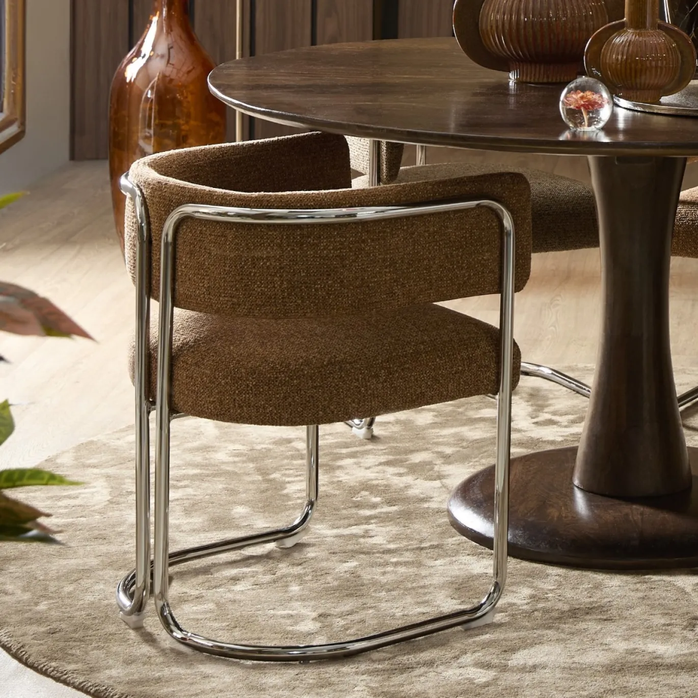 Light & Living Eetkamerstoel Adante Karamel