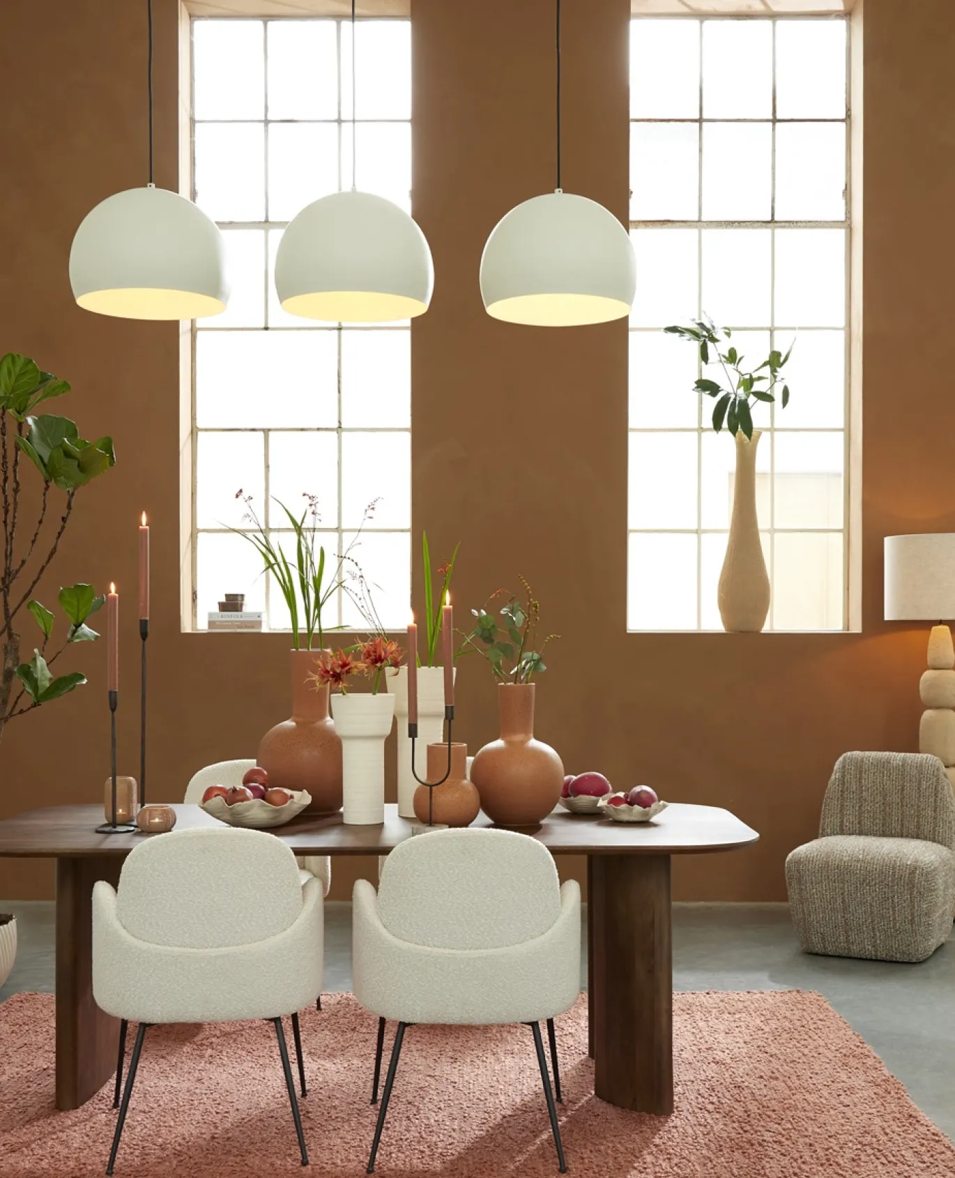 Light & Living Eetkamerstoel Chiba Crème