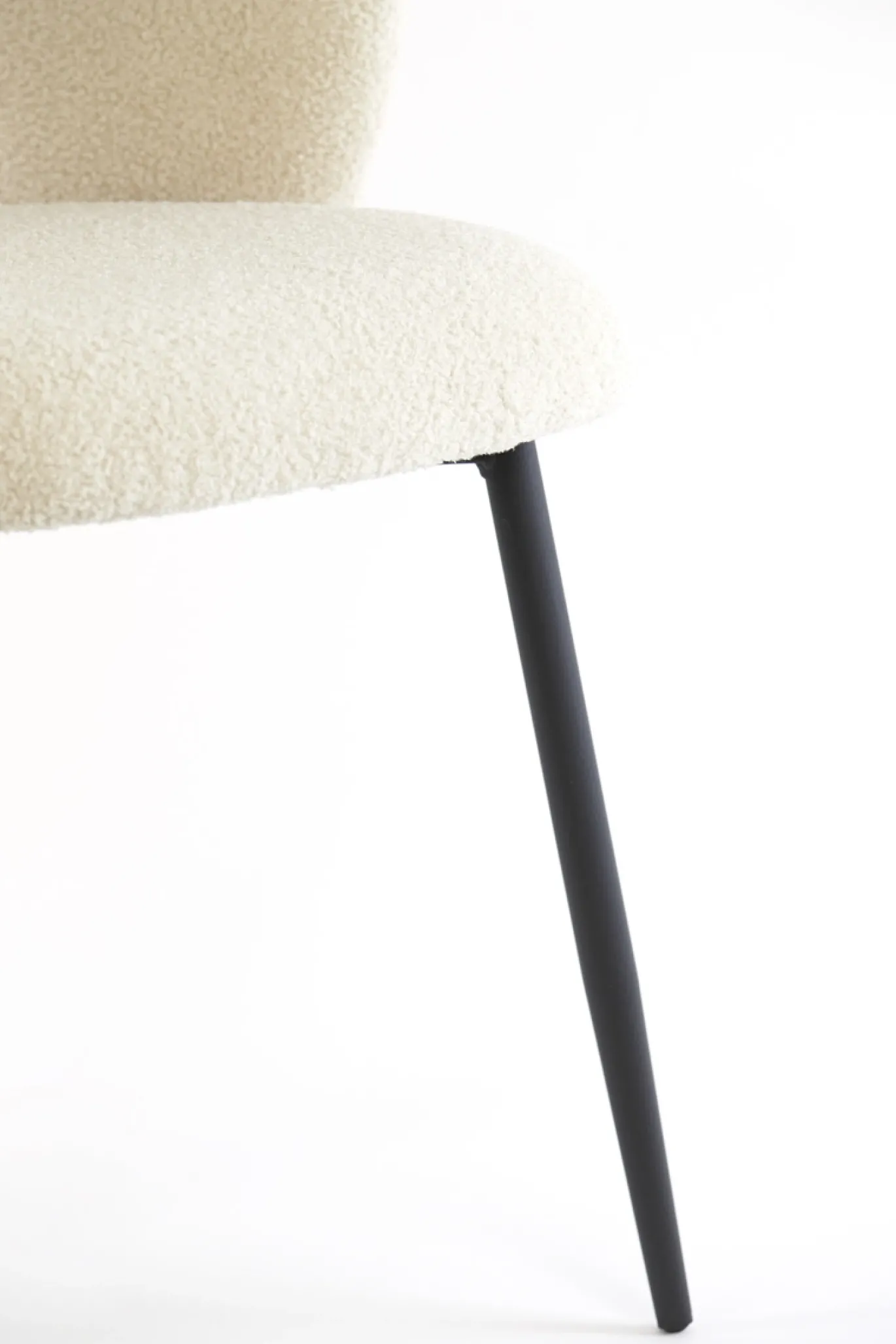 Light & Living Eetkamerstoel Elyna Teddy Licht Beige