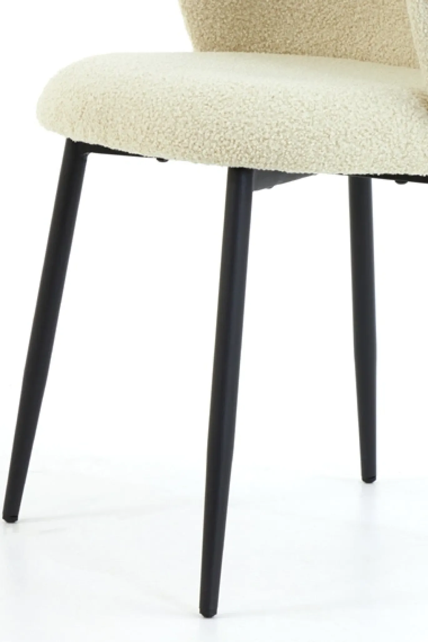 Light & Living Eetkamerstoel Elyna Teddy Licht Beige