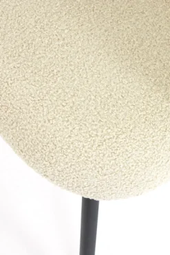 Light & Living Eetkamerstoel Elyna Teddy Licht Beige