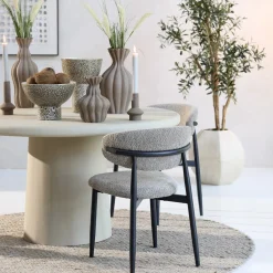 Light & Living Eetkamerstoel Eniola Taupe
