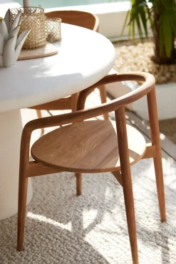 Light & Living Eetkamerstoel Palca Teakhout Naturel