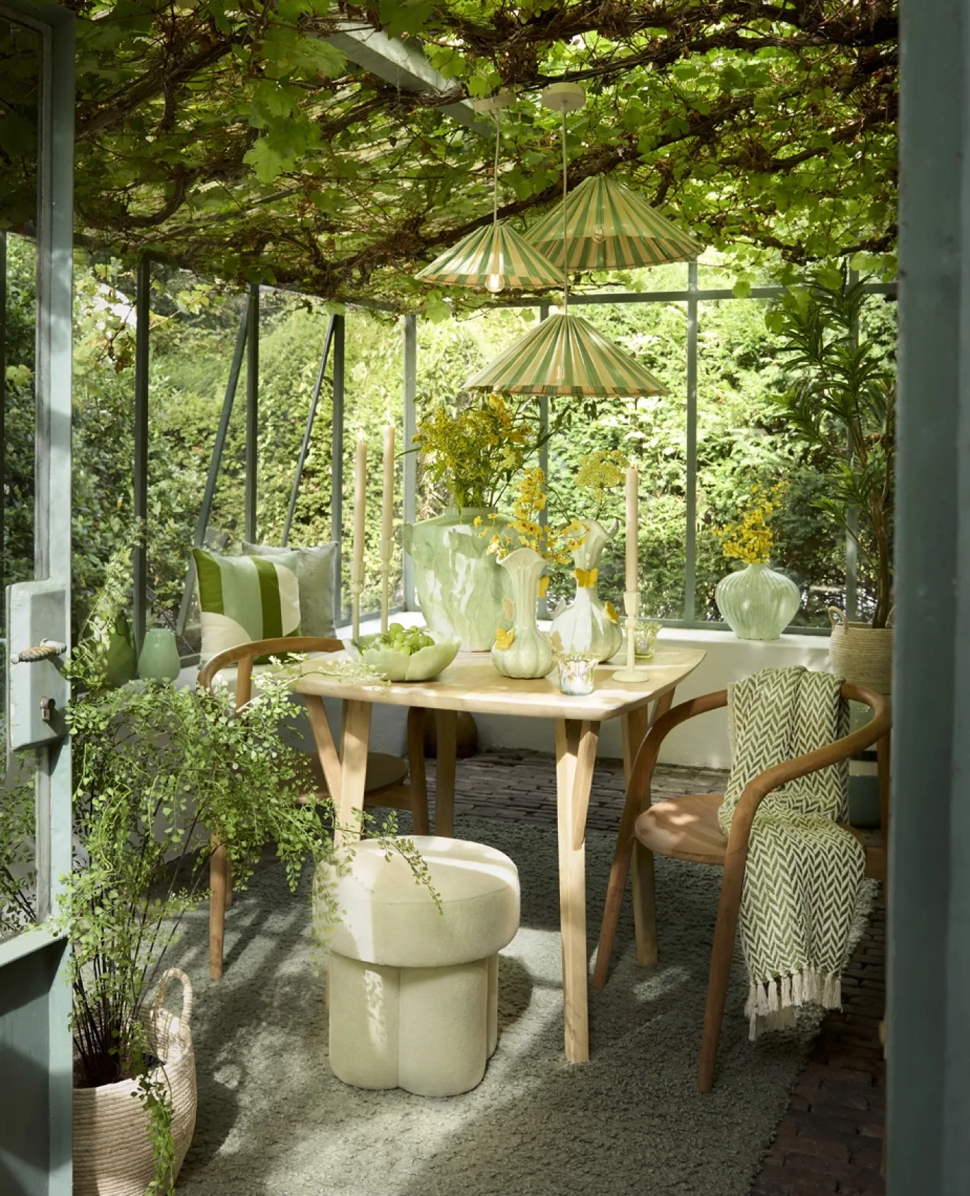Light & Living Eetkamerstoel Palca Teakhout Naturel