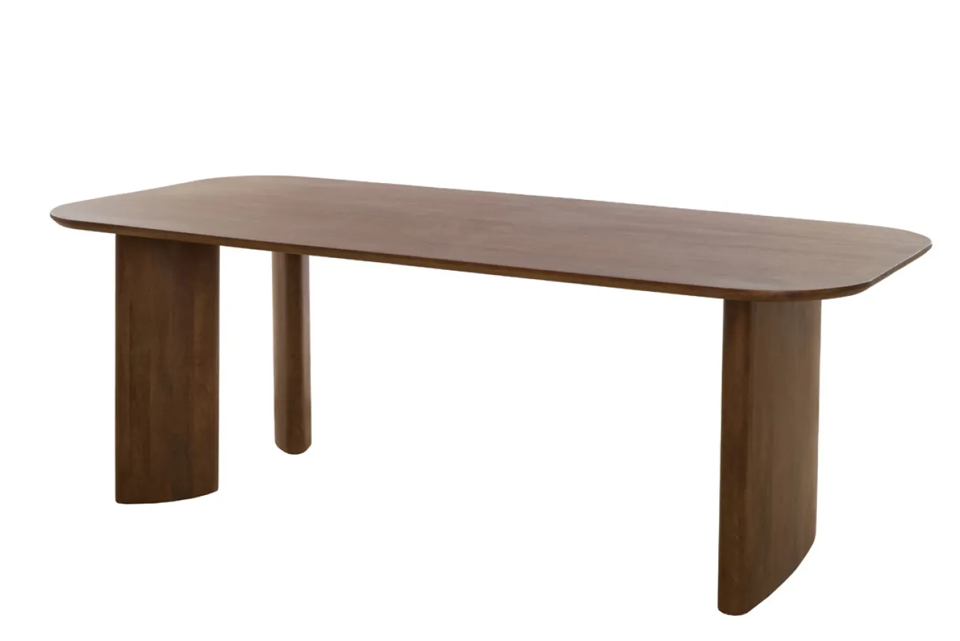 Light & Living Eettafel Aymara Walnoot 220cm