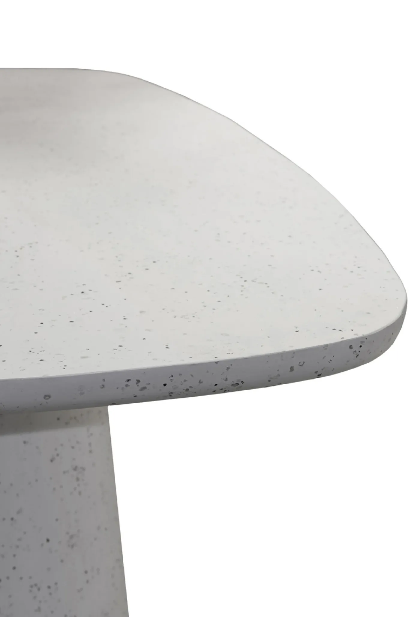 Light & Living Eettafel Hamura Terrazzo Wit 220cm