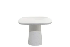 Light & Living Eettafel Hamura Terrazzo Wit 220cm