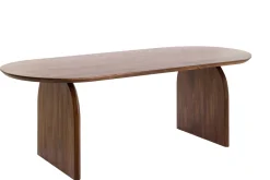 Light & Living Eettafel Indore Donkerbruin 220cm