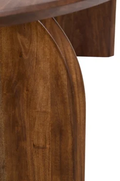 Light & Living Eettafel Indore Donkerbruin 220cm