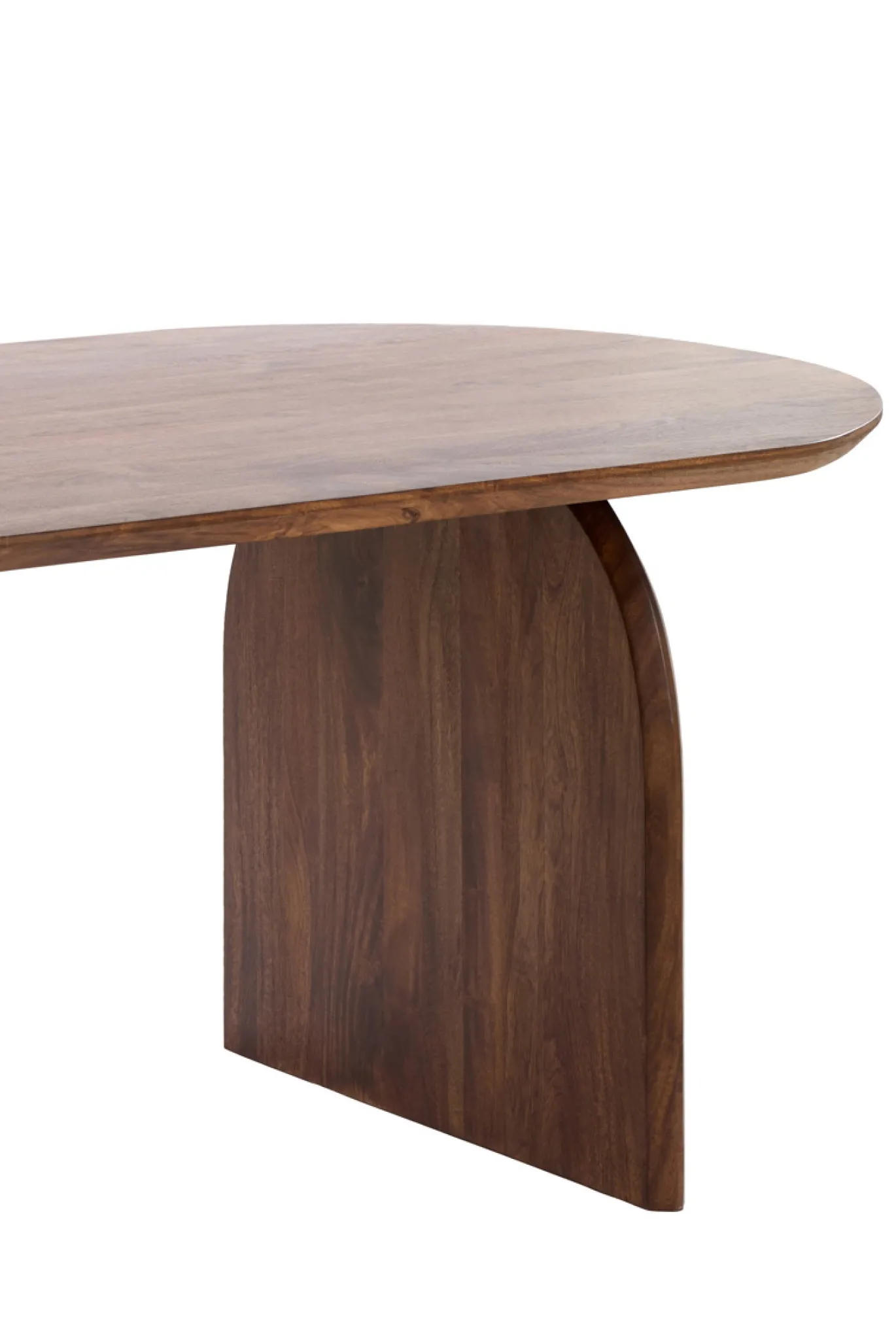 Light & Living Eettafel Indore Donkerbruin 220cm