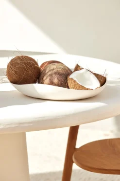 Light & Living Eettafel Kulona Crème Ø140cm