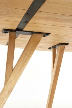 Light & Living Eettafel Quenza Mangohout Ø120cm