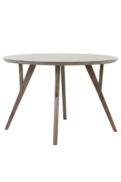 Light & Living Eettafel Quenza Acaciahout Donkerbruin Ø140cm