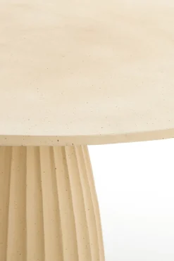 Light & Living Eettafel Veglia Mat Zand Ø120cm