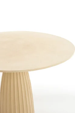 Light & Living Eettafel Veglia Mat Zand Ø120cm