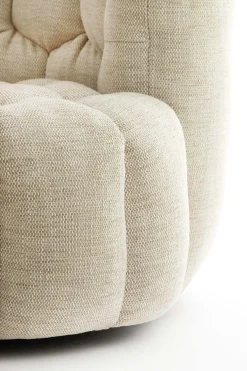 Light & Living Fauteuil Amara Crème