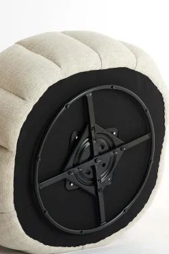 Light & Living Fauteuil Amara Crème