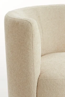 Light & Living Fauteuil Kamova Crème