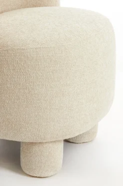 Light & Living Fauteuil Kamova Crème