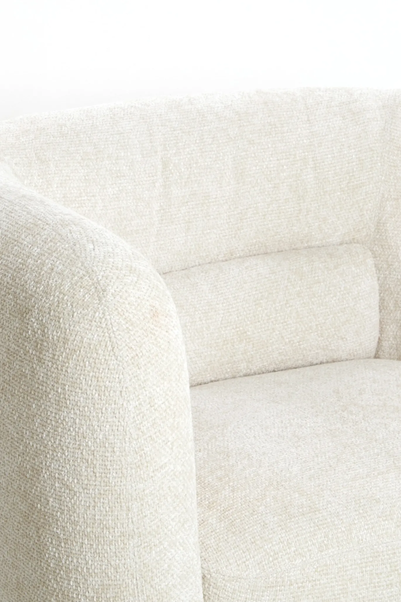Light & Living Fauteuil Kialy Crème