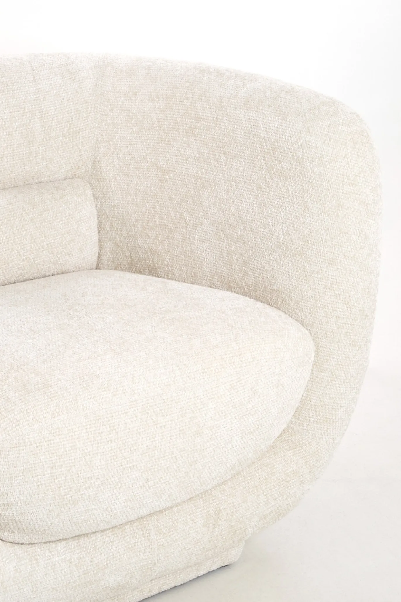 Light & Living Fauteuil Kialy Crème