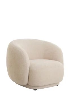 Light & Living Fauteuil Ovito Crème