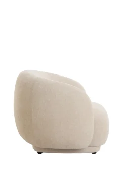 Light & Living Fauteuil Ovito Crème