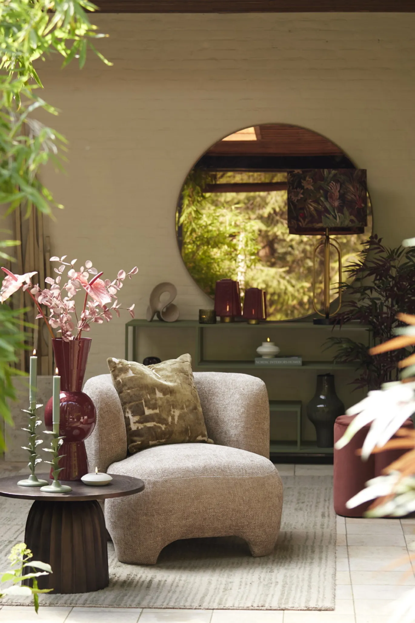 Light & Living Fauteuil Zenica Lichtbruin