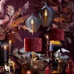 Light & Living Hanglamp Alvaro Mat Zwart Ø27cm