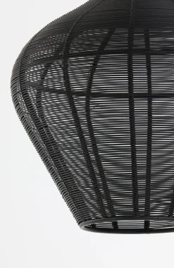 Light & Living Hanglamp Alvaro Mat Zwart Ø27cm