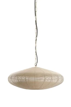 Light & Living Hanglamp Bahoto Mat Crème Ø51cm