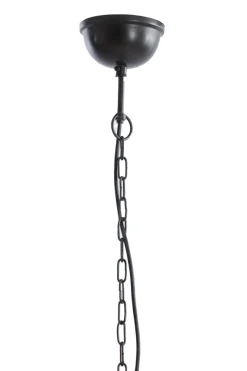 Light & Living Hanglamp Barsia Mangohout Donkerbruin Ø50cm