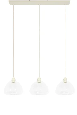 Light & Living Hanglamp Bisho 3-Lichts Crème