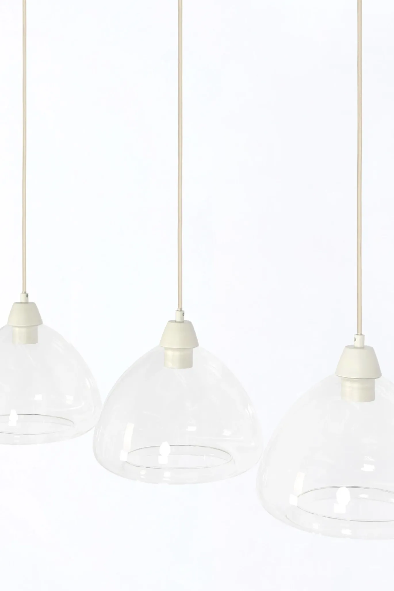 Light & Living Hanglamp Bisho 3-Lichts Crème