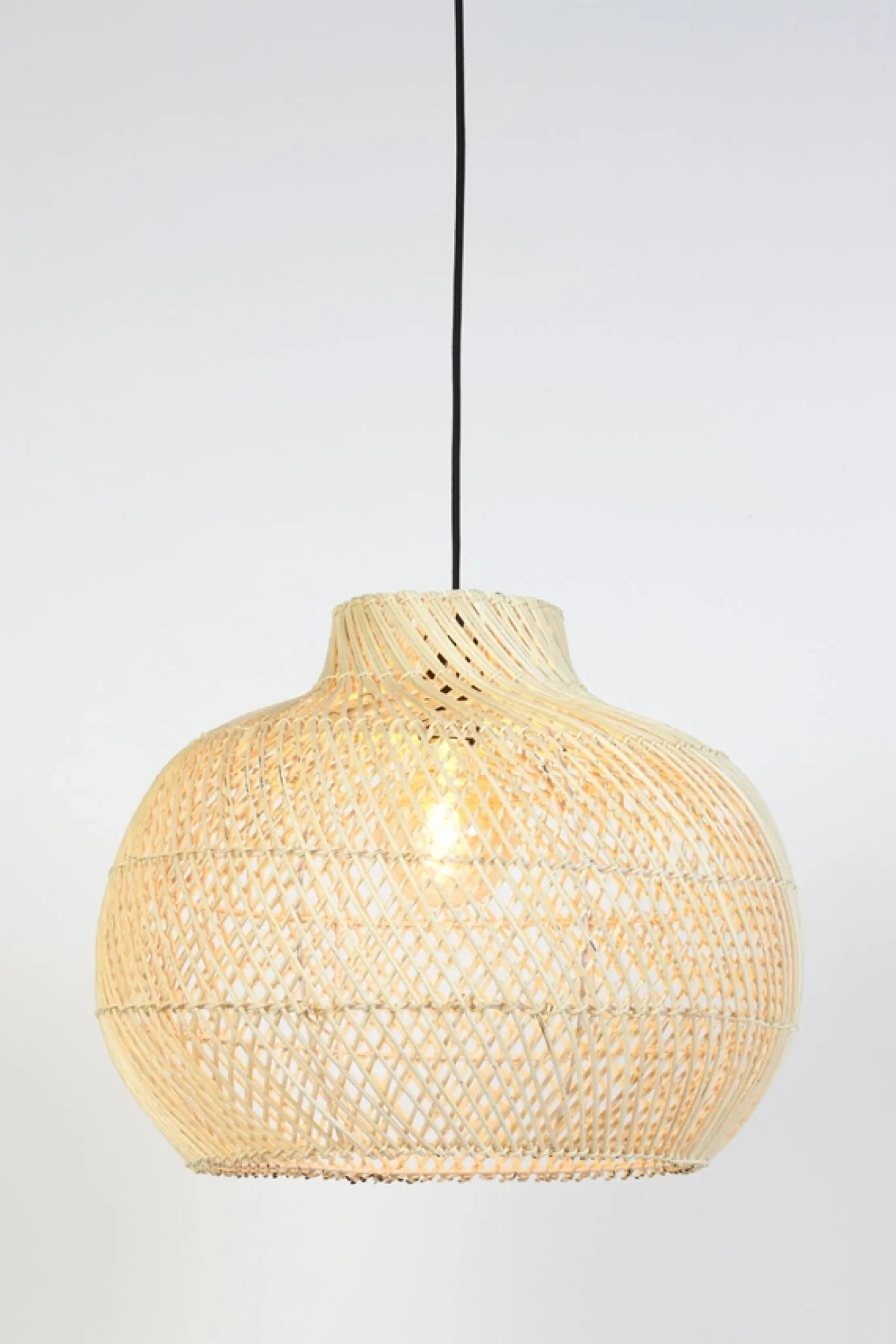 Light & Living Hanglamp Charita Rotan Naturel Ø46cm