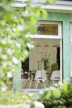 Light & Living Hanglamp Dania 3-Lichts Naturel/Crème