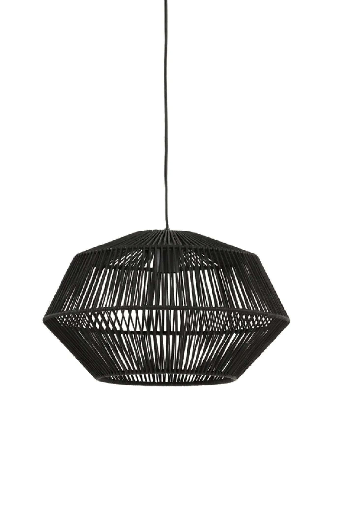 Light & Living Hanglamp Deya Mat Zwart Ø40cm